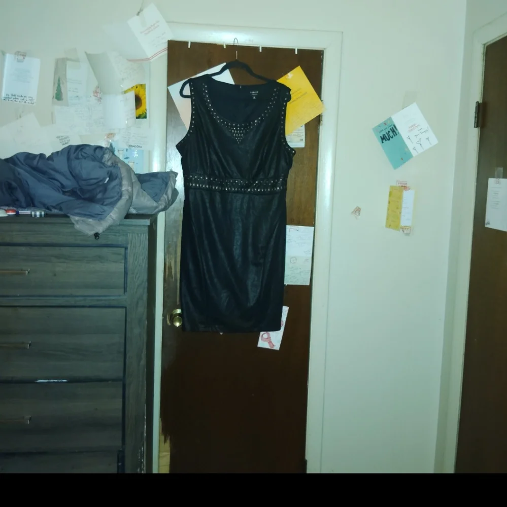 TORRID Vegan Leather Bodycon Dress - Picture 3 of 7